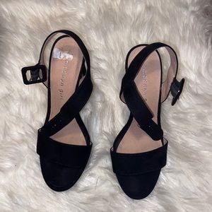 Madden Girl Black Heels